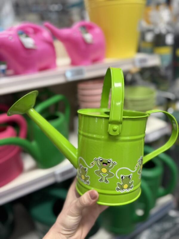 Locsolókanna 1 L, gyerek, fém, zöld 2111425 - Image 2