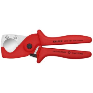 Knipex PlastiCut® Tömlő- és védőcső vágó 185 mm (90 20 185)