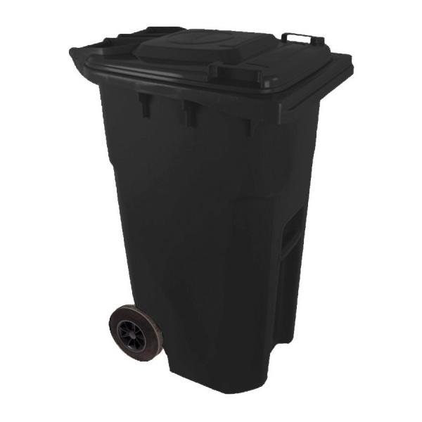 Háztartási kuka 240L kerekes antracit (15182)