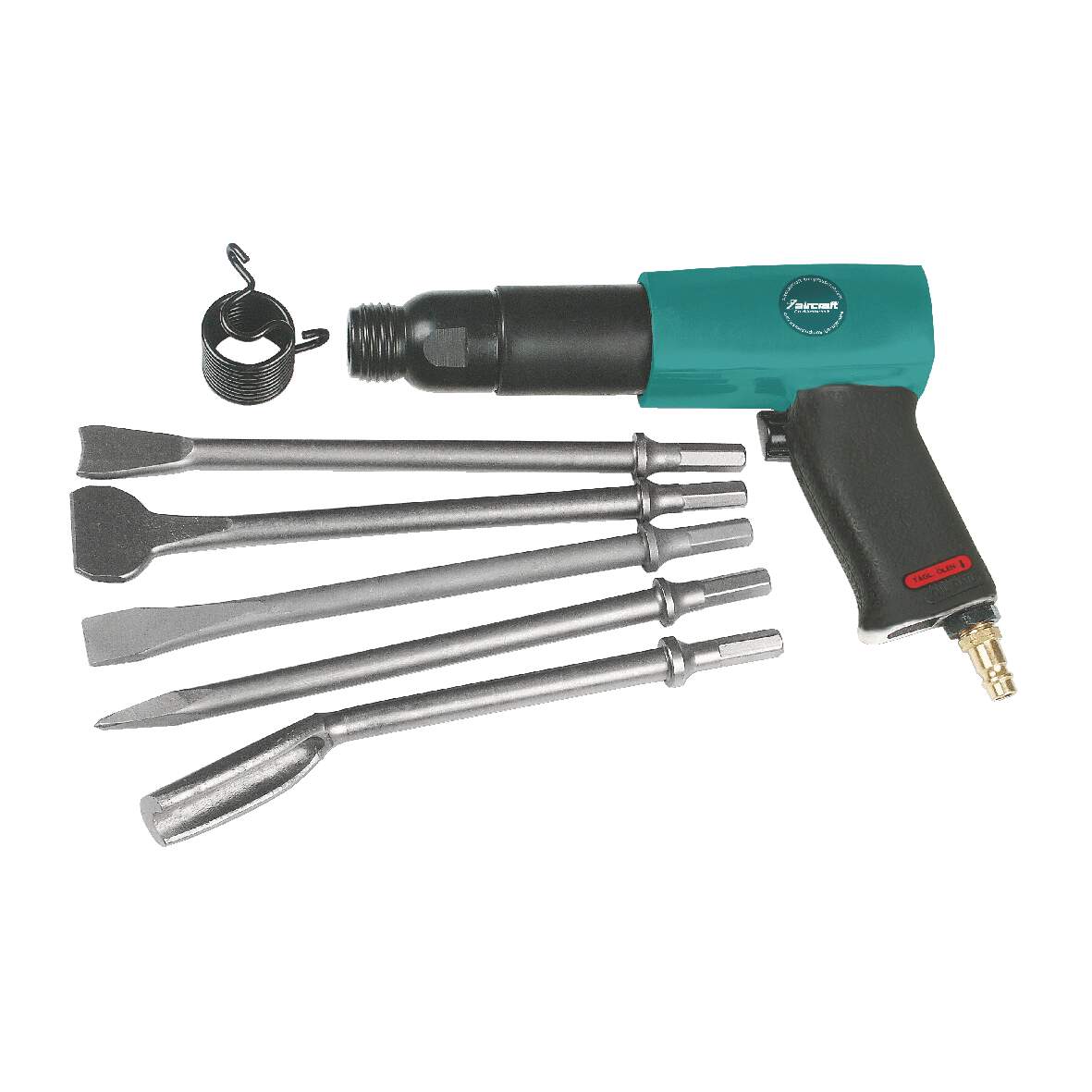 Vésőkalapács készlet 5db vésőszárral AIRCRAFT 1292555