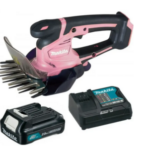 Makita UM600DSAP Akkumulátoros szegélyvágó 12V 1x2.0Ah akku PINK