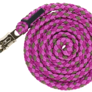 Covalliero 2026 SS Hippo vezetőszár - hibiszkusz pink/dió