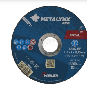 Vágókorong 125x1x22,2 A46T-BF Metal