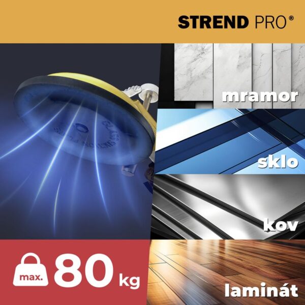 Üvegtartó tapadókorongos, 2-kupolás,szintező segédeszköz burkolólapokhoz max 80kg 2172825 - Image 3